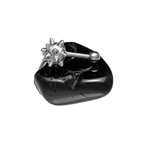 Piercing Microbell Reto Modelo 21 Aço 316L